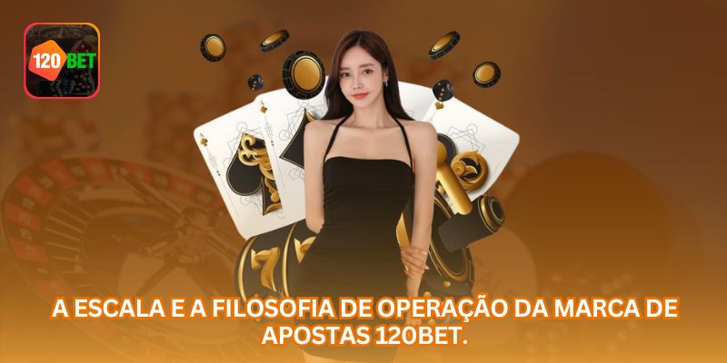 A escala e a filosofia de operação da marca de apostas 120BET.