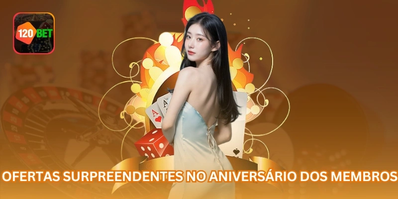 Ofertas surpreendentes no aniversário dos membros.